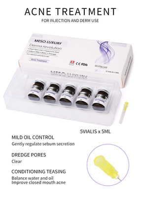 Les taches rouges de Mesotherapy de la jeunesse d'injection de luxe de sérum pèlent le traitement d'injection d'acné