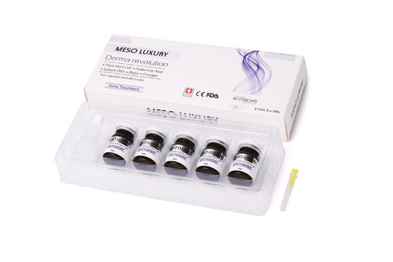 Les taches rouges de Mesotherapy de la jeunesse d'injection de luxe de sérum pèlent le traitement d'injection d'acné