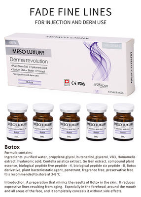 Tassement de rides d'injection de sérum de la jeunesse de Mesotherapy Botox anti