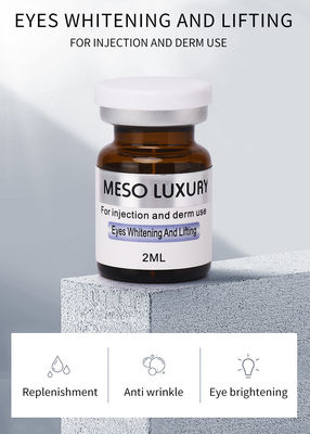 Sérum de levage 2ml de sérum d'oeil organique meso transparent anti/ride d'oeil