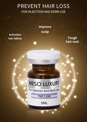 Anti traitement de luxe d'injection de Mesotherapy de sérum de perte des cheveux pour la croissance de cheveux