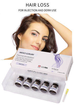 Anti traitement de luxe d'injection de Mesotherapy de sérum de perte des cheveux pour la croissance de cheveux