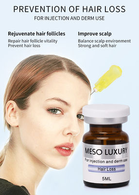 Anti traitement de luxe d'injection de Mesotherapy de sérum de perte des cheveux pour la croissance de cheveux