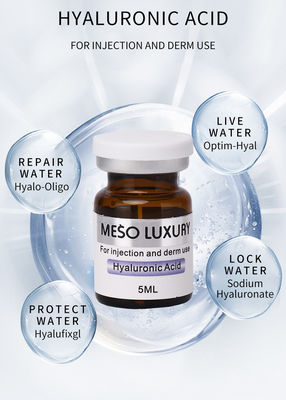 Marque de distributeur hydratant les injections de luxe de Mesotherapy d'injections de sérum d'acide hyaluronique pour un plus jeune visage