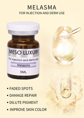 Anti sérum meso UV de visage de l'injection 5ml de sérum de retrait de Melasma pour des anthracnoses