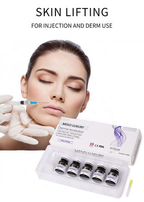 Injection d' exosomes Levé de peau Serum injectable ampoule antiridesseur méso