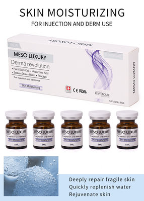 Peau de Mesotherapy hydratant le sérum transparent d'acide hyaluronique du sérum 5ml pour le visage