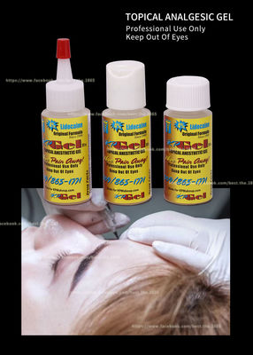 Gel anesthésique engourdissant de maquillage permanent du gel 30ML de tatouage de SSJ 48 pour des lèvres