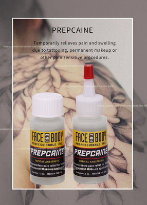 PREPCAINE 30ml soutiennent la douleur anesthésique engourdissante de tatouage de gel soulageant le gel