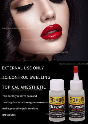 PREPCAINE 30ml soutiennent la douleur anesthésique engourdissante de tatouage de gel soulageant le gel