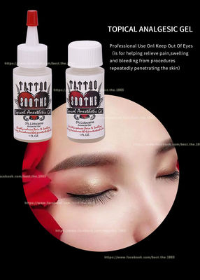 TKTX gel engourdissant de tatouage de 1 once liquide apaiser le gel anesthésique pour le maquillage permanent