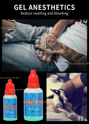 Gel anesthésiant TKTX pour tatouage, gel à la lidocaïne, maquillage permanent, gel anesthésiant pour tatouage des lèvres et des sourcils