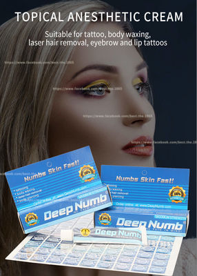 NOTRE gel crème engourdissant de tatouage, qui est meilleur que n'importe quelle crème engourdissante de tatouage sur le marché. C'est le notre NU original et non-huileux
