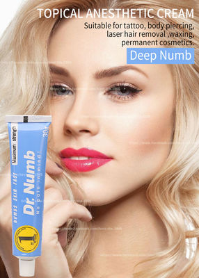 Crème anesthésique pour maquillage permanent Dr engourdissement des lèvres Eyeliner pour sourcils Crème anesthésique pour tatouage