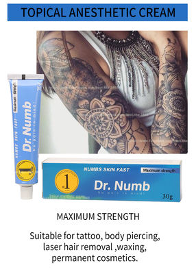 Crème anesthésique pour maquillage permanent Dr engourdissement des lèvres Eyeliner pour sourcils Crème anesthésique pour tatouage