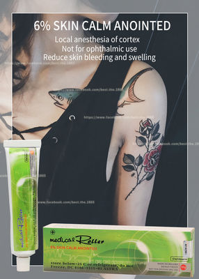 Crème allergique anesthésique engourdie de lidocaïne de tatouage de sourcil de lèvre de bosse de la crème 10g de tatouage anti anti