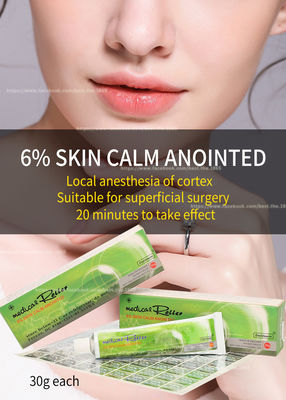 Crème allergique anesthésique engourdie de lidocaïne de tatouage de sourcil de lèvre de bosse de la crème 10g de tatouage anti anti