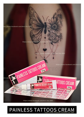 Soulagement engourdissant anesthésique crème indolore de douleur de tube de la crème 10g 20g 30g de tatouage
