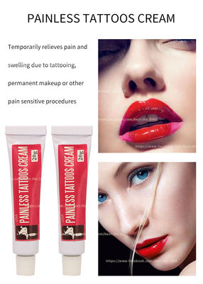 Soulagement engourdissant anesthésique crème indolore de douleur de tube de la crème 10g 20g 30g de tatouage