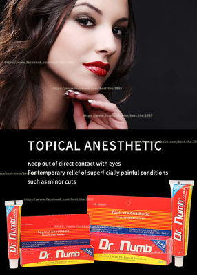 Crème anesthésiante Dr. Numb pour tatouage, crème à la lidocaïne pour tatouage des lèvres et des sourcils