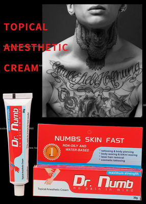 Crème anesthésique pour tatouage Crème anesthésique pour tatouage Crème de maquillage permanent de bonne qualité Crème lidocaïne