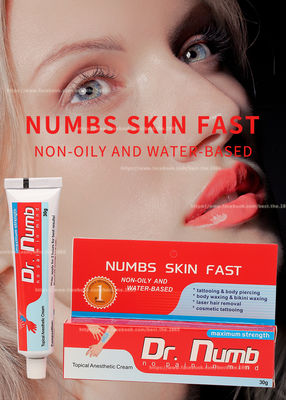 la crème 30g/Dr. anesthésiques engourdis Numb Tattoo Numbing écrèment l'effet durable pendant 3 heures