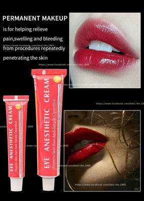 Crème engourdissante anesthésique 10g 30g d'oeil fortement efficace perçant la couleur blanche rose de crème engourdie