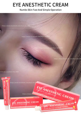Crème engourdissante anesthésique 10g 30g d'oeil fortement efficace perçant la couleur blanche rose de crème engourdie