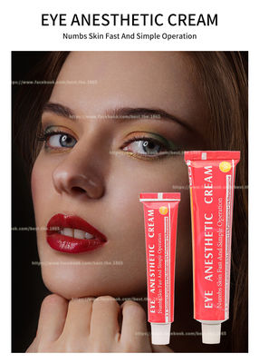 Crème engourdissante anesthésique 10g 30g d'oeil fortement efficace perçant la couleur blanche rose de crème engourdie