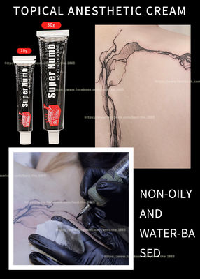 La crème blanche rose crème de 10g 30g de tatouage de douleur engourdie superbe d'arrêt s'appliquent pour 20mins efficace pendant 3 heures de prix de gros