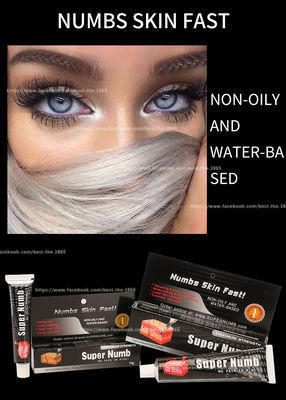 Crème anesthésiante pour maquillage permanent de qualité supérieure Super Numb, lèvres, sourcils, tatouage, crème à la lidocaïne