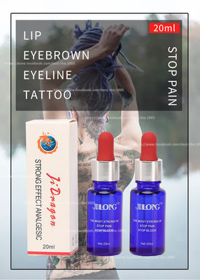 JILONG Liquide anesthésique sans douleur pour tatouage et maquillage permanent