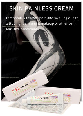 30G tatoueur engourdissant anesthésique Skin Painless Cream de la crème/F&E durant pendant 3 heures
