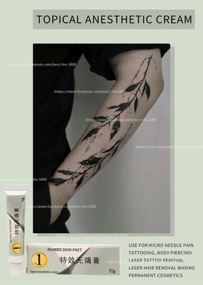 Crème anesthésiante pour maquillage permanent, crème pour tatouage, crème anti-douleur Dr. Numb