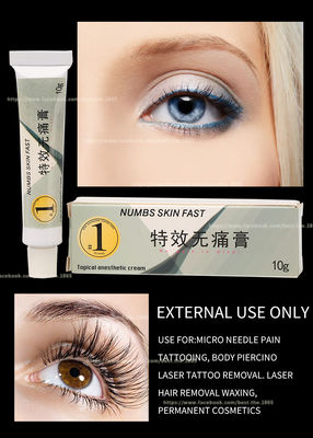 Engourdit l'utilisation externe efficace seulement TKTX 10g de Dr. Numb 10g de peau de maquillage de douleur crème indolore permanente rapide d'arrêt