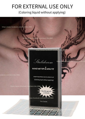 La solution anesthésique de tatouage nano écrèment la couleur fixe minute d'OEM 2