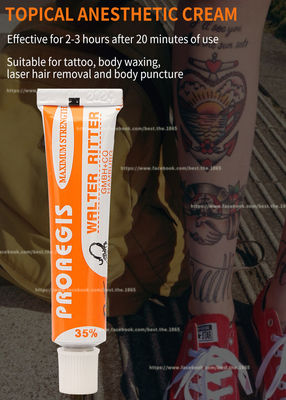 Crème anesthésique engourdie BL Proaegis 35% de tatouage de corps pour le maquillage permanent