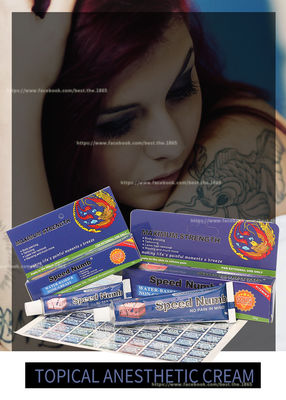 Tatouage crème engourdissant anesthésique de corps de sourcil de lèvre de tatouage crème engourdi du tatouage 10g 30g de vitesse fortement efficace