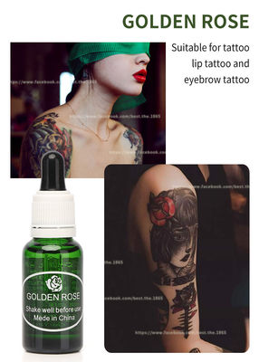 Crème engourdissante de Rose Tattoo Anesthetic Numbing Liquid de tatouage d'or de sourcil