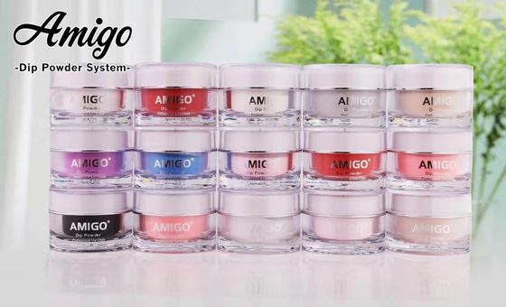 L'immersion de clou d'Amigo 10g saupoudrent Kit System Acrylic Easy Molding 20 couleurs