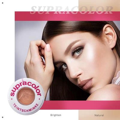20 cosmétiques imperméables de contrôle d'huile de Kryolan Supracolor de couleurs desserrent pour la peau extérieure