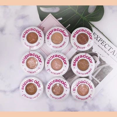 20 cosmétiques imperméables de contrôle d'huile de Kryolan Supracolor de couleurs desserrent pour la peau extérieure
