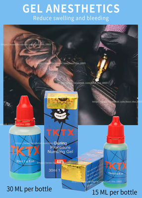 vert original engourdissant 30ml de gel de tatouage de 40% 15ml 30ml TKTX fortement efficace