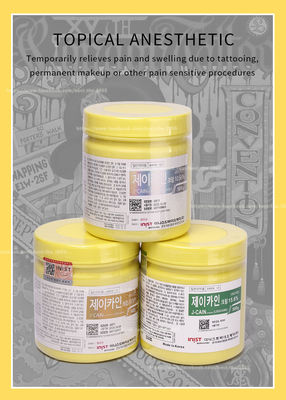 Prix engourdissant de qualité de tatouage de J CAÏN 500g 29,9% bon du label 15.6%/29.9% de paquet vert original crème d'OEM