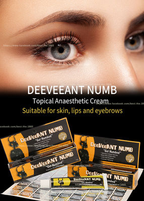 Anti crème engourdissante engourdissante allergique 10g Hong Kong de lidocaïne anesthésique de la crème 10g Deeveeant