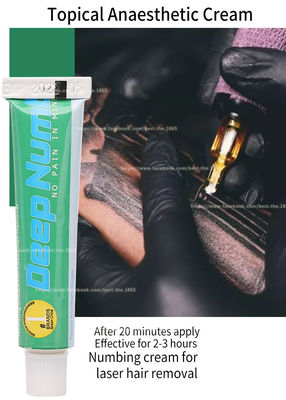 30g crème engourdissante TKTX du Dr. Numb Anesthetic Cream de tatouage indolore du sourcil