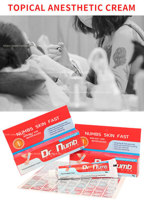 Le tatouage permanent de maquillage de Dr. Numb 30g engourdissent la crème indolore crème de lidocaïne le prix à payer qu'en gros #45 gélifient le TATOUEUR de 30ml TKTX