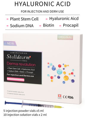 Microneedling anti-vieillissement de l'injection 5ml de sérum de la jeunesse d'acide hyaluronique