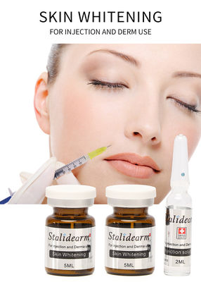 Blanchiment du sérum de vitamine C de soins de la peau de Mesotherapy d'injection de sérum de la jeunesse