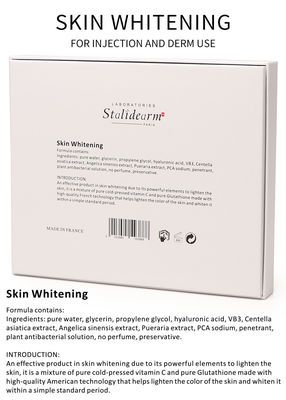 Blanchiment du sérum de vitamine C de soins de la peau de Mesotherapy d'injection de sérum de la jeunesse